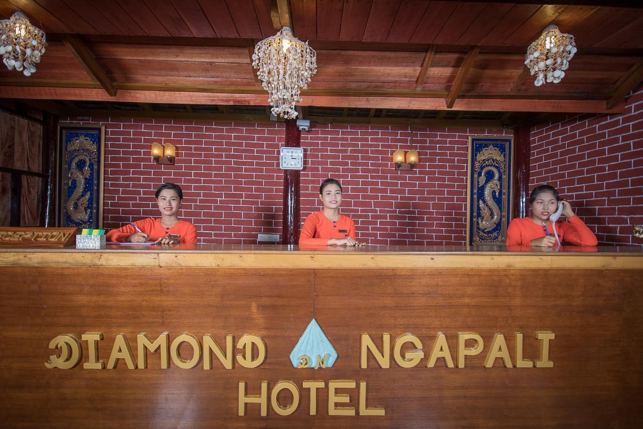 Diamond Hotel Ngapali Exteriör bild